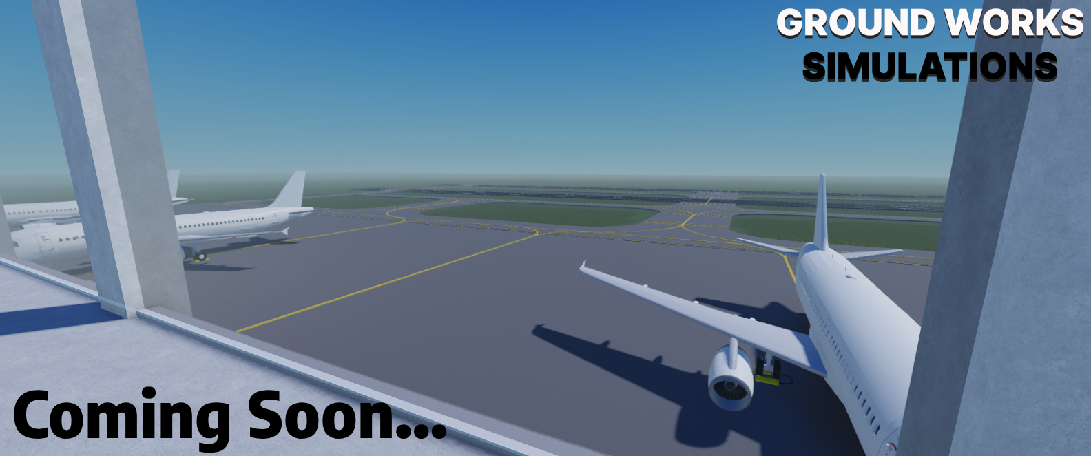 Ground Works Simulations - Airport Scene